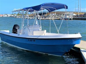 Center Console Boat Rentals KW 22' Angler Panga MP