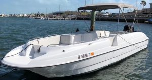 Deck Boat Boat Rentals KW 26' Rendevous deck boat MP