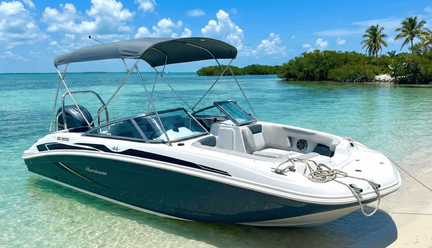 20' Premium Hurricane Deck Boat