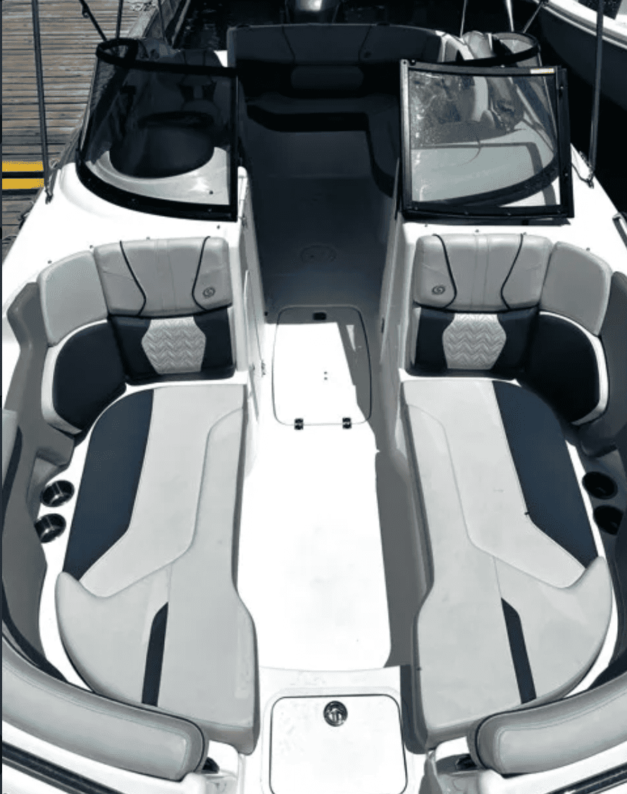 3rd picture for Deluxe hurricane deck boat